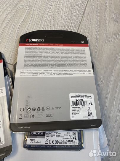 Ssd диск m2 nvme 500 gb/1 tb Kingston NV1 nvme
