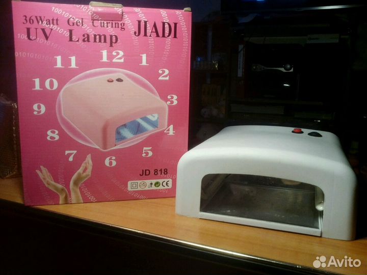 Уф лампа для сушки ногтей+ мини лампа в подарок