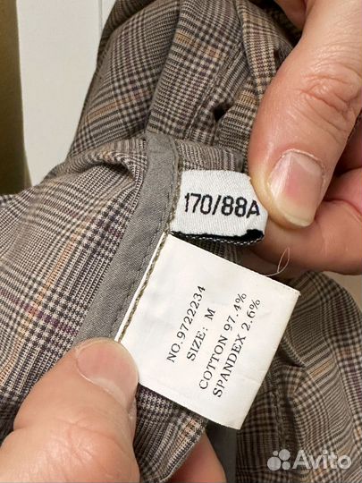 Плащ тренч унисекс, размер M