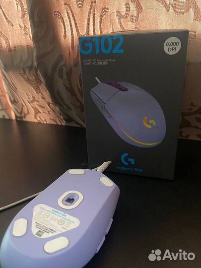 Игровая мышь logitech g102