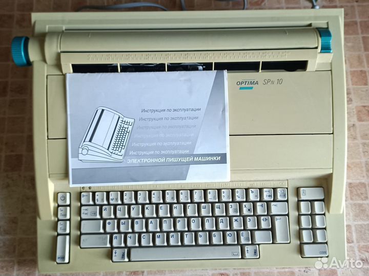 Печатная машинка Optima