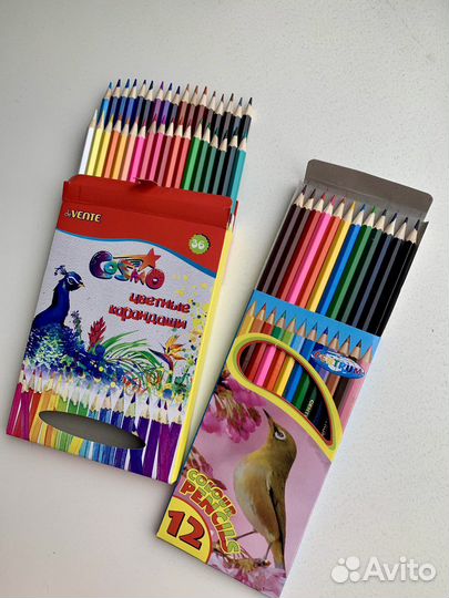 Набор цветных карандашей