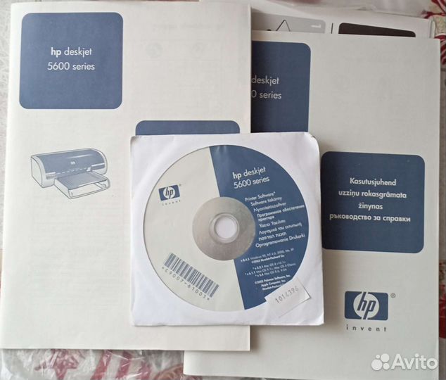 Цветной струйный принтер hp