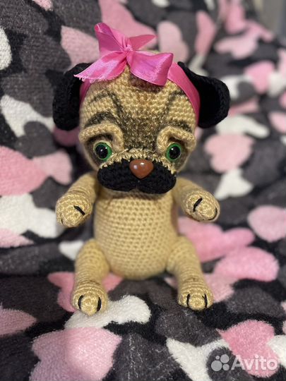 Игрушка мопс