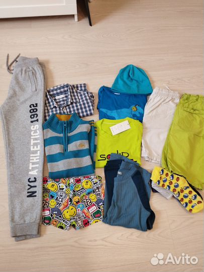 Вещи пакетом для мальчика размер 146-152