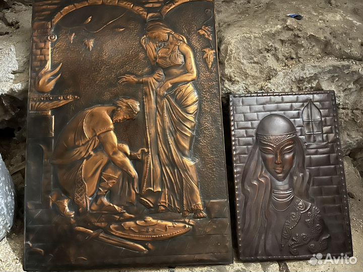 Чеканка медная СССР