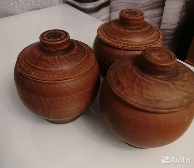 Горшок красная глина 0.5