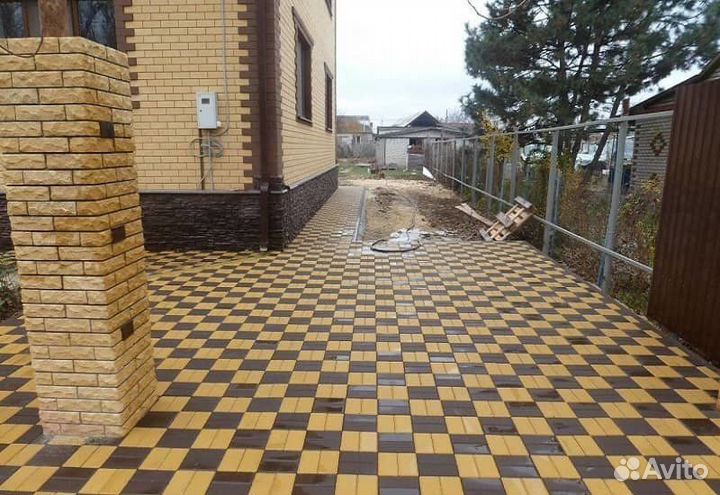 Бордюр тротуарная плитка