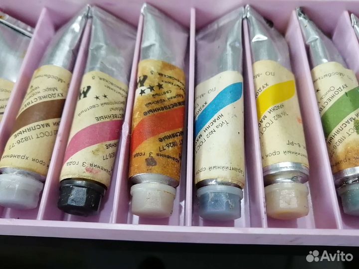 Масляные краски СССР 