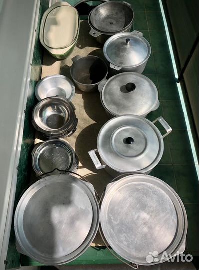 Котелки и тарелки походные фляги