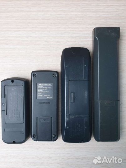 Пульты Sony, Panasonic, Clarion