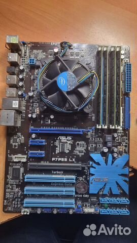 Разгон i7 860 на asus p7p55