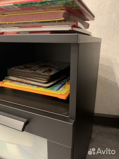 Тумба прикроватная IKEA чёрная