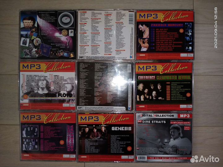 Классика западного рока на CD с 1963 по 2005 годы