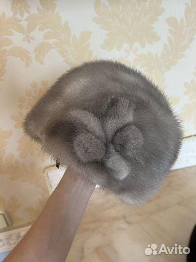 Шапка норковая женская