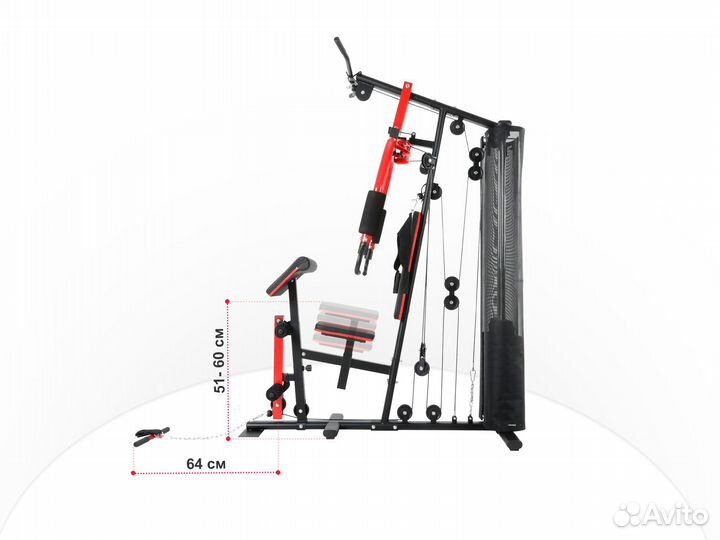 Силовой комплекс Unix Fit Block Max