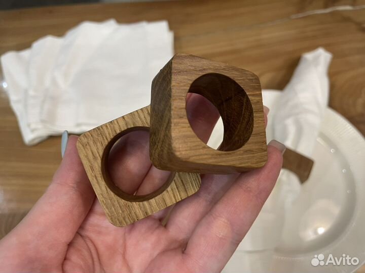 Кольца для салфеток дерево