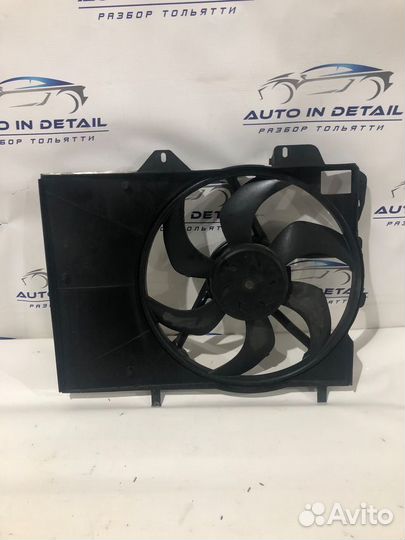 Вентилятор охлаждения citroen C-elysee 1.6 АКПП
