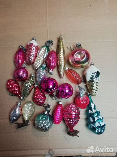 Елочные игрушки СССР