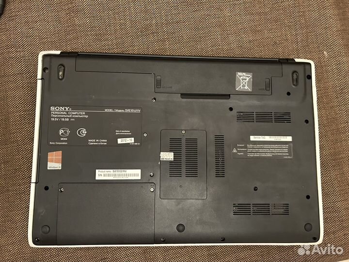 Ноутбук dell и sony