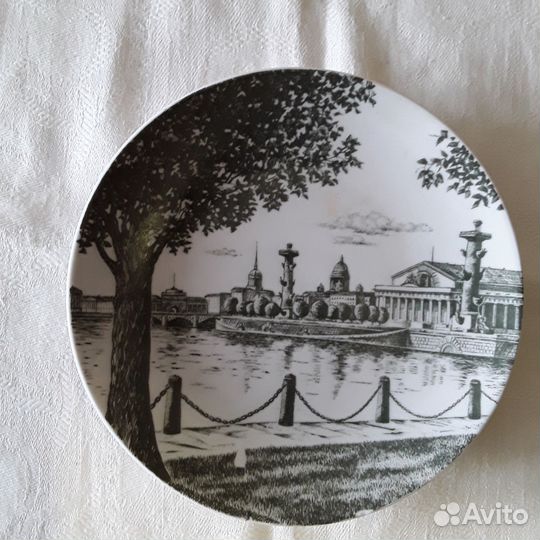 Тарелка декоративная лфз СССР