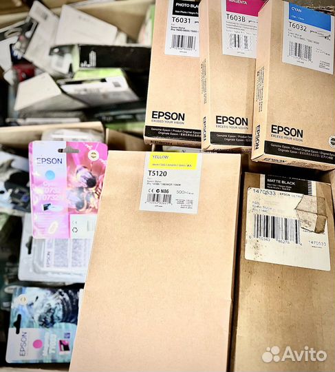 Картриджи струйные с истекшим сроком годности