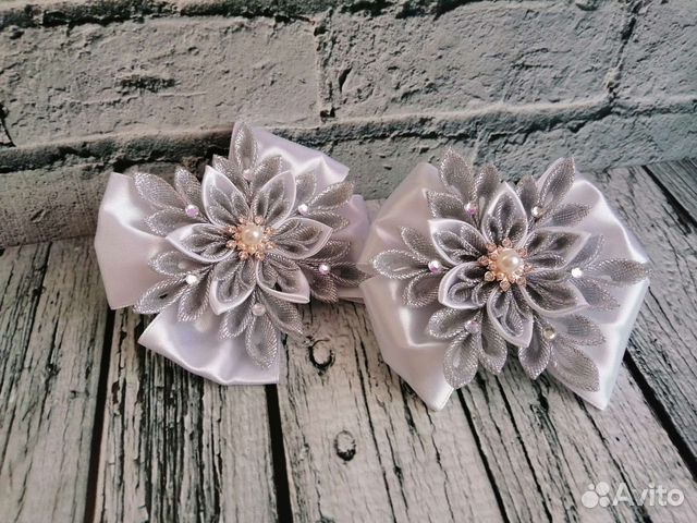 Бантики снежинки