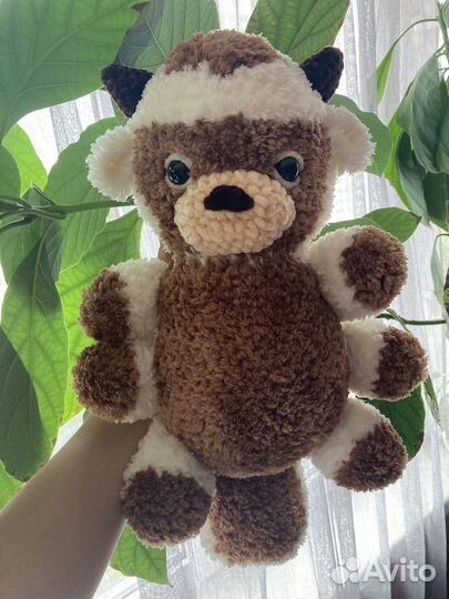 Вязаный пушистый Аппа