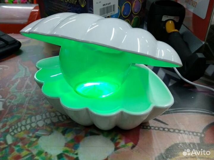 Ночник светильник ракушка