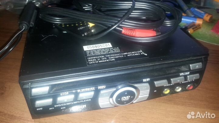 Mystery MP4 CD Player в автомобиль 12 V