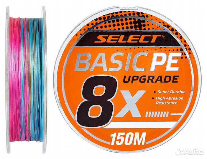 Шнуры select Basic PE X8 Multicolor (150м.)
