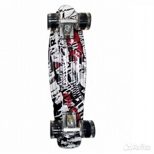 Скейтборд (Пенниборд) светящийся