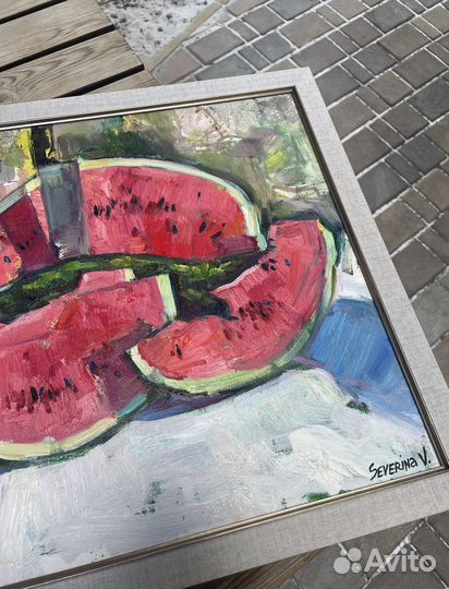 Картина маслом на холсте натюрморт