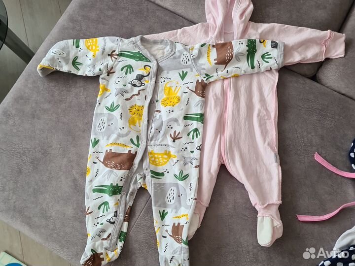 Детские вещи пакетом 68- 74 на девочку