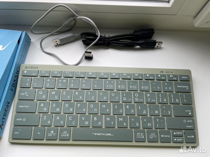 Беспроводная клавиатура a4tech fstyler