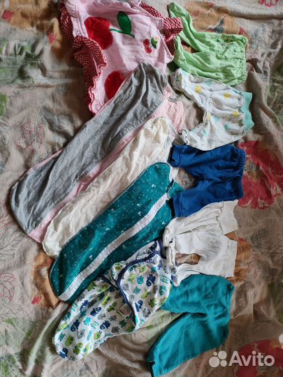 Одежда для новорожденных пакетом 56-62
