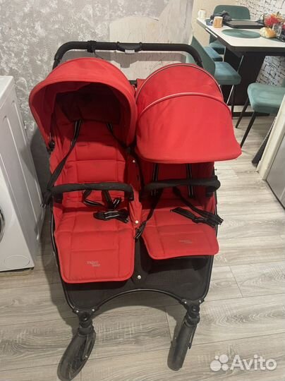 Коляска для двойни, погодок valco baby snap duo