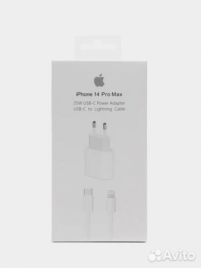 Быстрая зарядка iPhone 25w + кабель