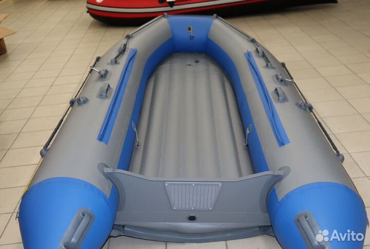 Лодка драккар 3400 нднд hant-PRO синяя