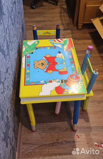 Детский Стол и 2 стула