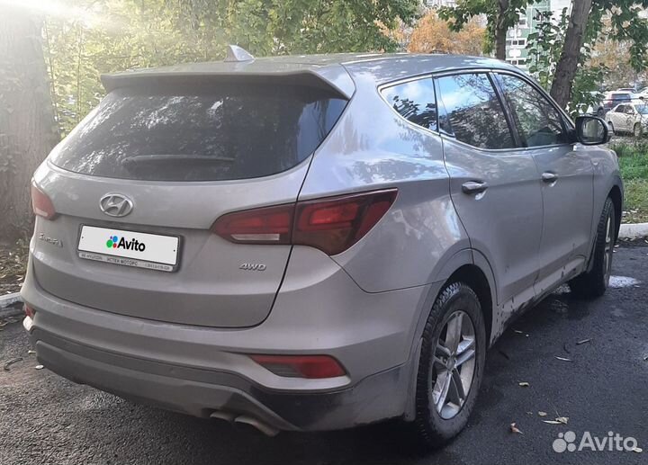 Hyundai Santa Fe 2.4 AT, 2017, 189 129 км