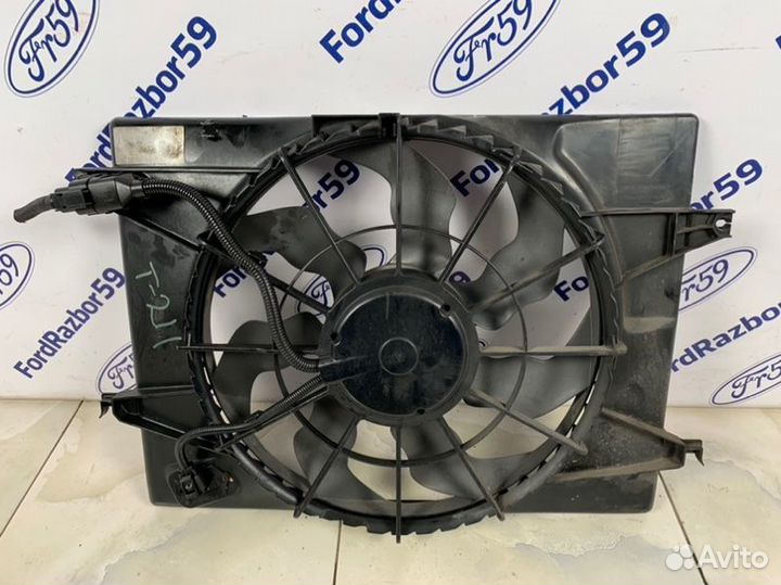 Диффузор с вентилятором Hyundai Tucson JM 2.0 tdci