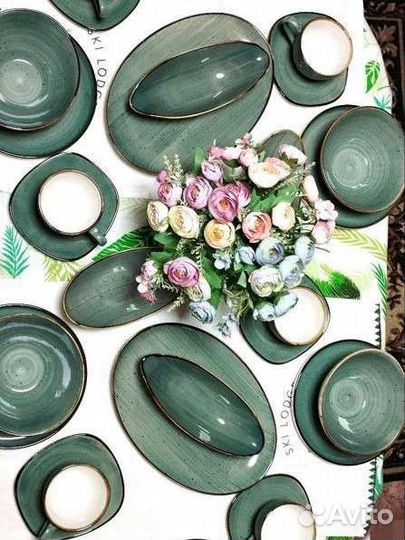 Сервиз столовый новый