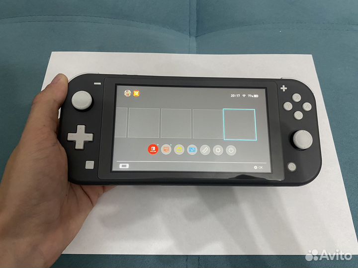 Nintendo switch lite + splatoon 2