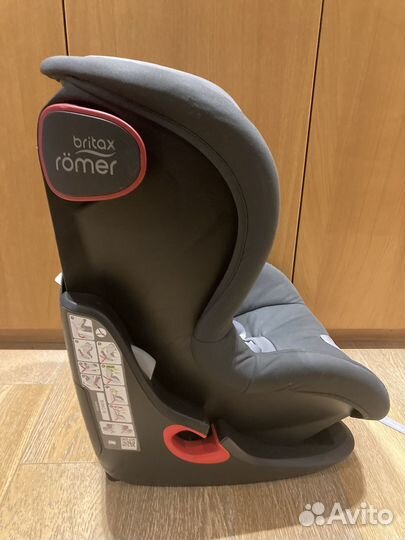 Детское автокресло 9 до 18кг britax romer king 2