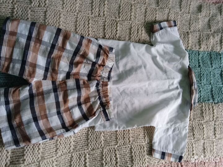 Костюм шорты и рубашка летний