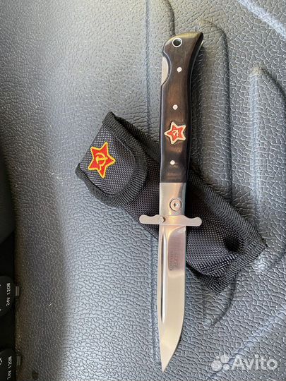 Нож финка нквд складная