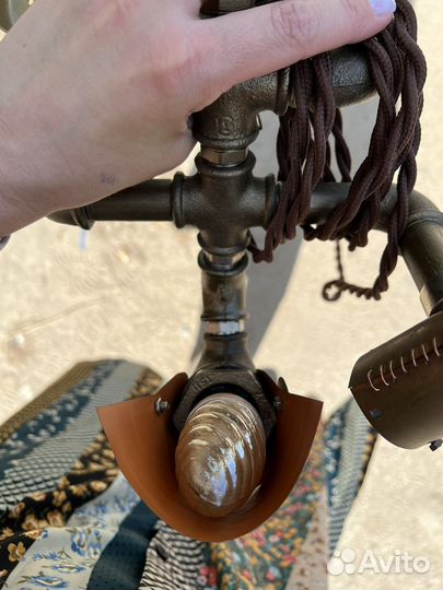 Стимпанк светильник