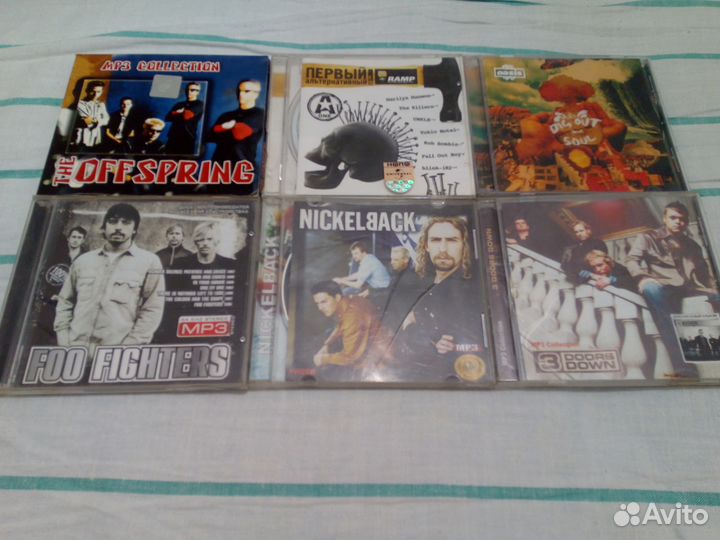 Диски с рок музыкой