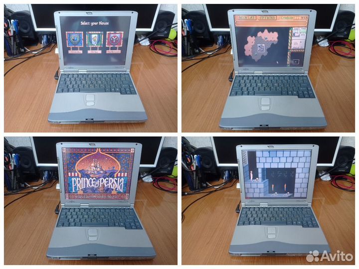 Раритет на Windows 98 с сенсорным экраном и USB